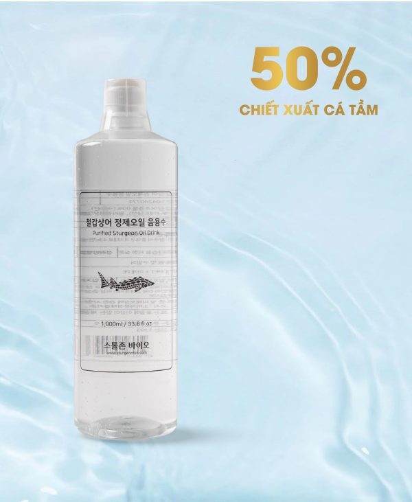 DẦU UỐNG DẦU CÁ TẦM TINH KHIẾT PURIFIED STURGEON OIL DRINK 1L