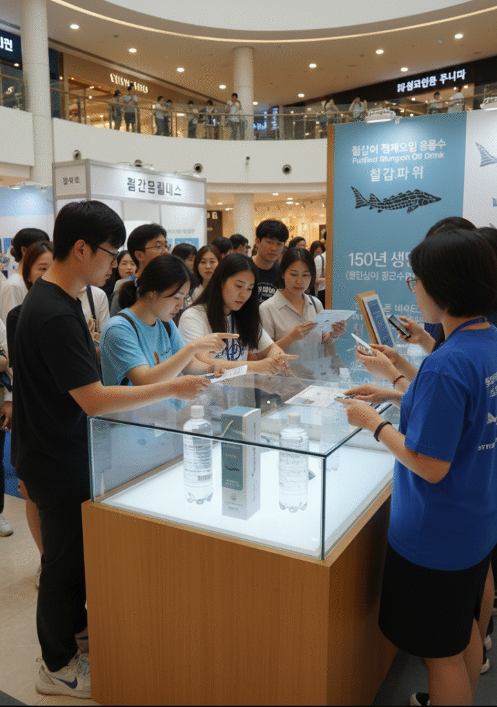 Chống Oxy Hóa Cho Da Dầu Uống Dầu Cá Tầm Tinh Khiết Purified Sturgeon Oil Drink 1l