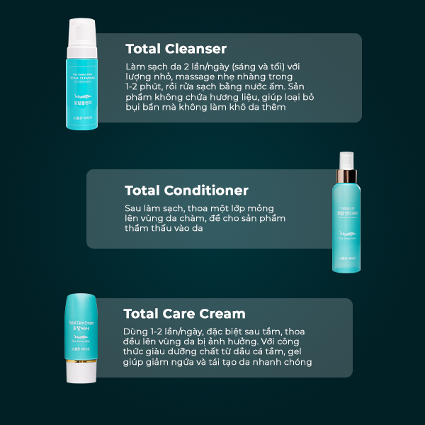 Sản phẩm làm đẹp từ đại dương Foam Rửa Mặt Total Cleanser