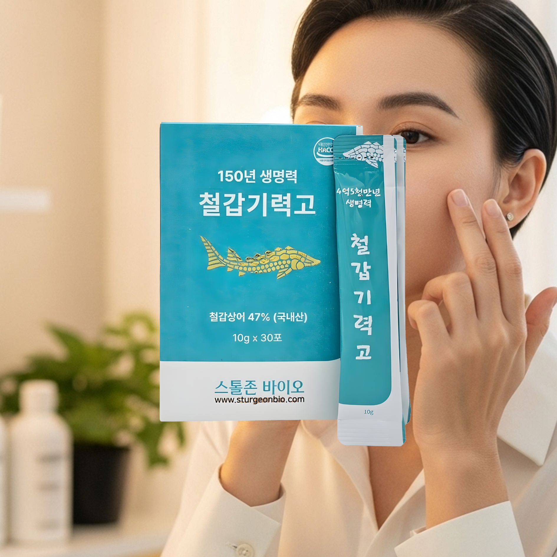 Sản phẩm chăm da hữu cơ tự nhiên Gel Uống Phục Hồi Năng Lượng Sturgeon Energy Power Sticks